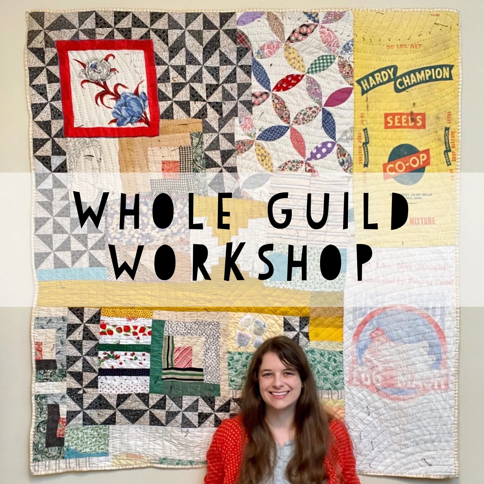 Vignettes Quilt Workshop, On Demand, Whole Guild Rate — Heidi Parkes
